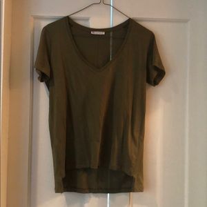 Olive tee by Zara